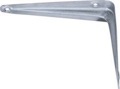 Уголок-кронштейн серый 75х100 мм (0,7 мм) FIT 66002
