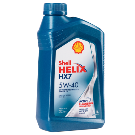 Моторное масло HELIX HX7 5W-40 1 л SHELL 550051496