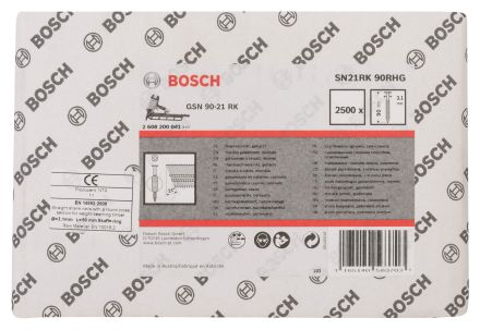 Гвозди 2500 шт для GSN 90-21 RK SN21RK 90RHG BOSCH 2608200041