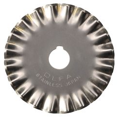 Лезвие OLFA фигурное круговое для RTY-2/G,/DX малая волна 45 мм OL-PIB45-1