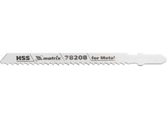 Полотна для электролобзика по металлу 3 шт T127D-75x3 мм HSS MATRIX PROFESSIONAL 78208