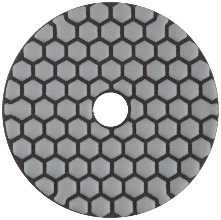 Алмазный гибкий шлифовальный круг липучка сухое шлифование 100 мм Р200 FIT 39853