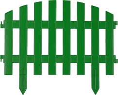 Забор декоративный GRINDA &quot;АР ДЕКО&quot; 28x300см зеленый 422203-G