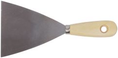 Шпатель &quot;Лайт&quot;, стальное лезвие, деревянная ручка 100 мм КУРС 06007