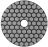 Алмазный гибкий шлифовальный круг липучка сухое шлифование 100 мм Р800 FIT 39855