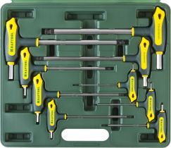 Набор ключей имбусовых HEX с шаром KRAFTOOL INDUSTRIE 9 шт 27454-H9