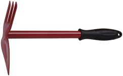 Мотыжка с ручкой МК-2(м) цельнометаллическая 3 зуба, лепесток КУРС 76857