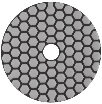 Алмазный гибкий шлифовальный круг липучка сухое шлифование 100 мм Р3000 FIT 39857