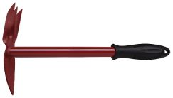 Мотыжка с ручкой МК-2(м) цельнометаллическая 3 витых зуба, лепесток КУРС 76858