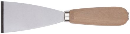 Шпатель для удаления ржавчины с деревянной ручкой 50 мм FIT 06355