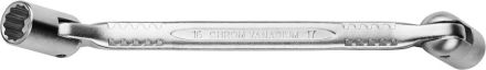Ключ шарнирный двухсторонний KRAFTOOL 14х15 мм 27210-14-15