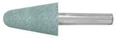 Шарошка абразивная ( по камню, мрамору, кафелю), хвостовик 6 мм, конус с закруглением 25 х 35 мм FIT 36981