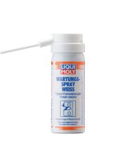 Смазка грязеотталкивающая белая Wartungs-Spray weiss 50 мл LIQUI MOLY 7556