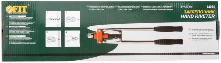 Заклепочник с длинными ручками 3,2-4,8 мм (420 мм) FIT 32054