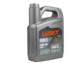 Моторное масло ROBUS PRO 15W-40 CH-4/CI-4/SL A3/B4/E7 4л LUBEX L019-0773-0404