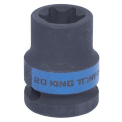 Головка ударная TORX Е-стандарт 1/2&quot; E20 38 мм KING TONY 457520M