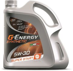 Масло моторное Synthetic Super Start 5W-30 4л G-ENERGY 253142400