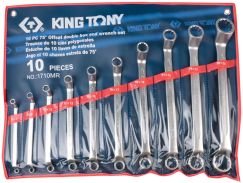 Набор накидных ключей 6-32 мм 10 предметов KING TONY 1710MR