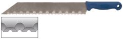 Нож для резки изоляционных плит, лезвие 340х50 мм, нерж.сталь, пластик.ручка FIT 10637