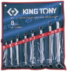 Набор накидных ключей 6-23 мм 8 предметов KING TONY 1708MR
