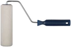 Валик велюровый диам. 42/50 мм, ворс 4 мм, каркасная система, белый, 180 мм FIT 02325