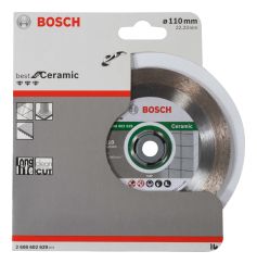 Алмазный диск Best for Ceramic 110-22,23 мм BOSCH 2608602629