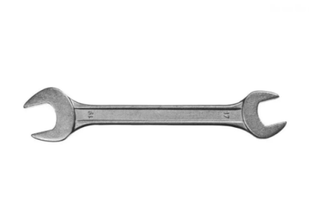 Рожковый гаечный ключ 17 x 19 мм СИБИН 27014-17-19_z01