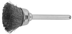 Щетка кистевая нержавеющая сталь для гравера 15x3,2 мм L 42 мм 1 шт ЗУБР 35933