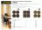 Накладки на мебельные ножки STAYER COMFORT самоклеящиеся фетровые коричневые 25*25 мм 4 шт 40912-25