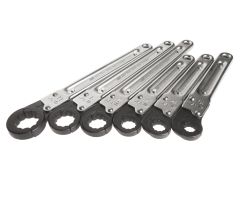 Набор ключей трещоточных 10-22 мм 12-ти гранных раскрывающихся 6 предметов JTC JTC-3325S