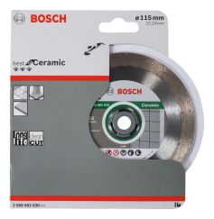 Алмазный диск Best for Ceramic 115-22,23 мм BOSCH 2608602630