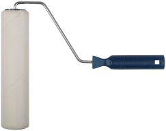 Валик велюровый диам. 42/50 мм, ворс 4 мм, каркасная система, белый, 230 мм FIT 02328
