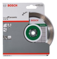 Алмазный диск Best for Ceramic 125-22,23 мм BOSCH 2608602631