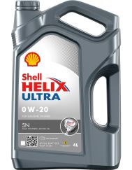 Моторное масло Helix Ultra SN 0W-20 4 л SHELL 550046977