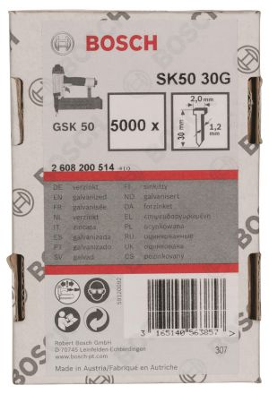 Штифты 5000 шт 30 мм для GSK 50 SK50 30G BOSCH 2608200514