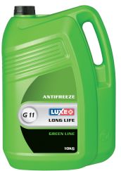 Антифриз зеленый 10 кг G11 GREEN LINE LUXE 672