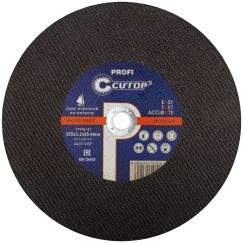 Профессиональный диск отрезной по металлу Т41-355 х 3,2 х 25,4 (5/25), Cutop Profi CUTOP 39994т