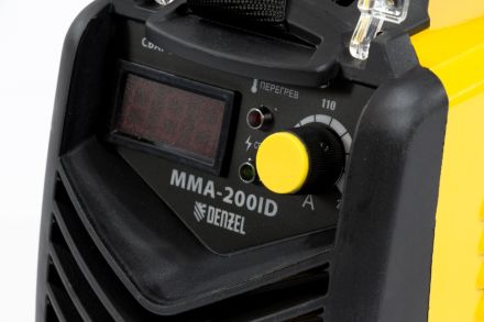 Аппарат инверторный дуговой сварки ММА-200ID 200 А 1,6-5 мм DENZEL 94347