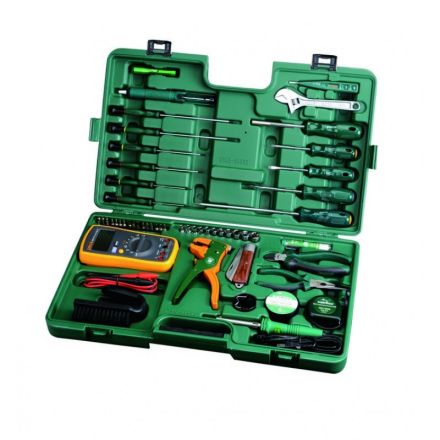 Набор инструмента для электротехнических работ 53 предмета SATA 09535