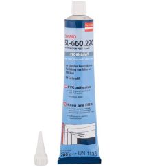Клей-жидкий пластик белый COSMOFEN PLUS-S SL-660.220