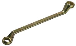 Накидной гаечный ключ изогнутый 16х17 мм STAYER 27130-16-17
