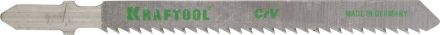 Полотна для электролобзика KRAFTOOL T101BR по дереву EU-хвостовик 75 мм 5 шт 159516-2.5-S5