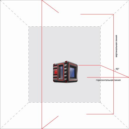 Построитель лазерных плоскостей ADA Cube 3D Home Edition А00383