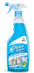 Очиститель стекол &quot;Clean Glass&quot; блеск стекол и зеркал (голубая лагуна) 600 мл GRASS 125247