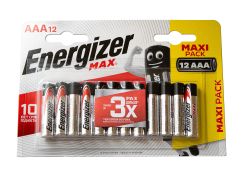 Батарейка AAA LR03 12 шт ENERGIZER MAX E301530401