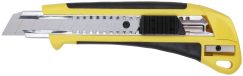 Нож технический 18 мм усиленный, кассета 3 лезвия FIT 10260