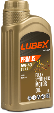 Моторное масло PRIMUS C3-LA 5W-40 SN C3 1л LUBEX L034-1297-1201