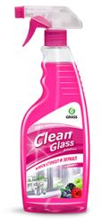 Очиститель стекол &quot;Clean Glass&quot; блеск стекол и зеркал (лесные ягоды) 600 мл GRASS 125241