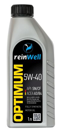 Моторное масло 5W-40 1 л ReinWell 4932