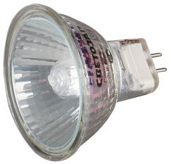Лампа галогенная СВЕТОЗАР с защитным стеклом, цоколь GU5.3, диаметр 51мм, 35Вт, 220В SV-44813